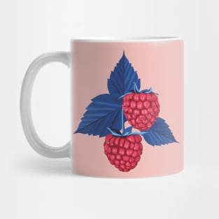 Raspberry illustration Mug